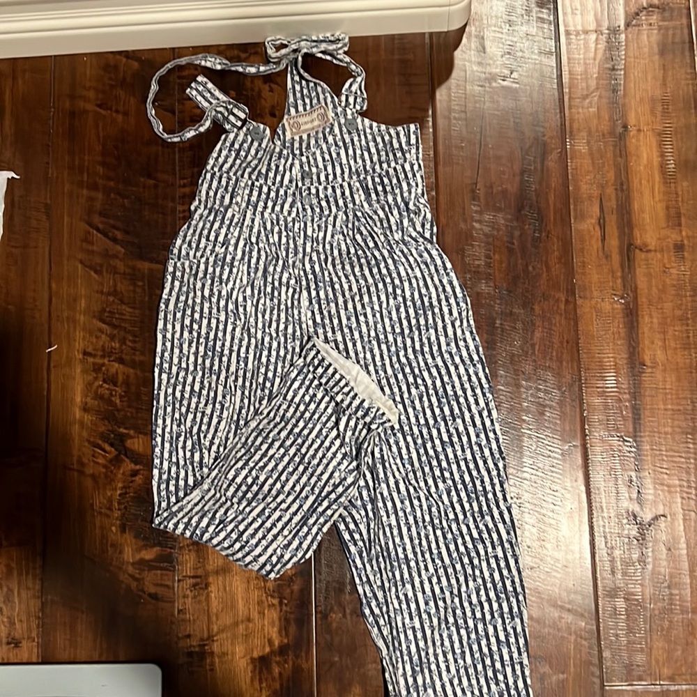 Vintage high waisted overalls